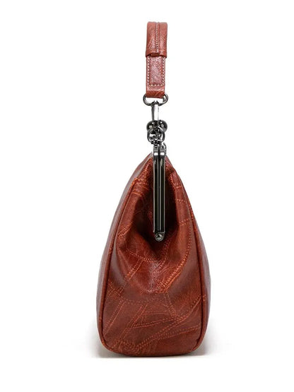 Spacious PU Leather Handbag for Everyday Style and Storage