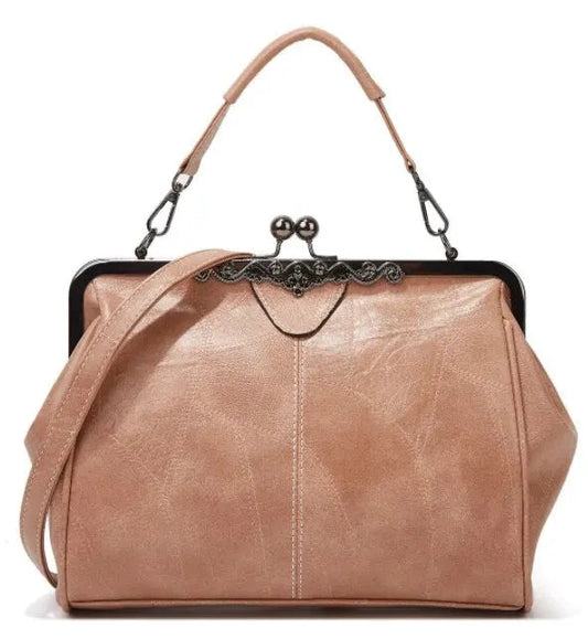 Spacious PU Leather Handbag for Everyday Style and Storage