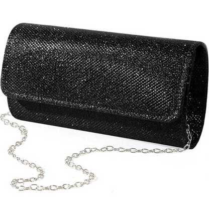 Sparkle Glitter Clutch Bag – Compact Elegant Party Handbag