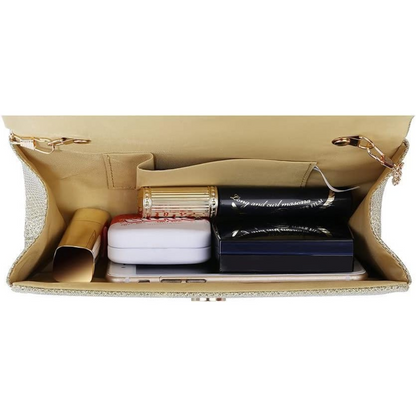Sparkle Glitter Clutch Bag – Compact Elegant Party Handbag