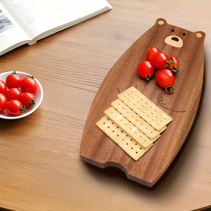 Squirrel Wooden Cutting Board Solid Wood Serving Board