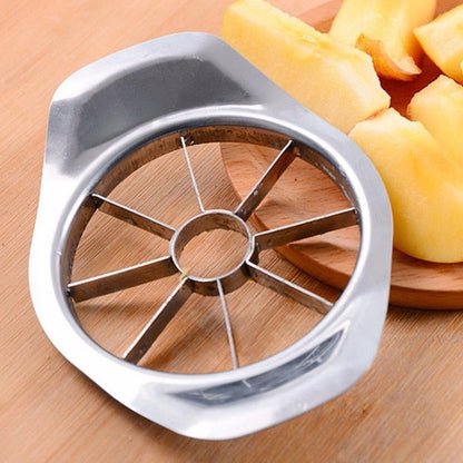 Stainless Steel Apple Slicer and Corer for Quick Healthy Fruit Preparation