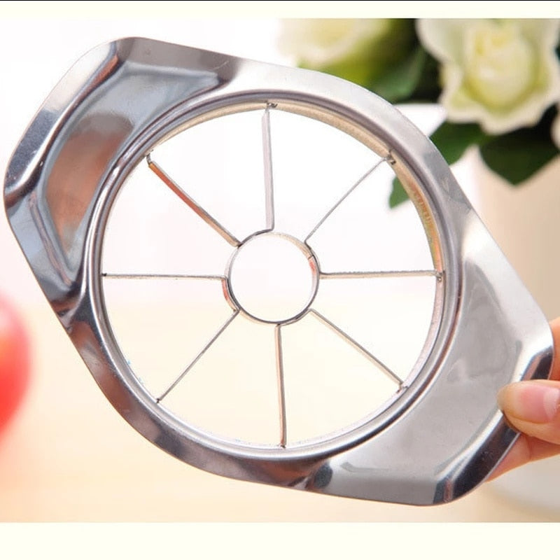 Stainless Steel Apple Slicer and Corer for Quick Healthy Fruit Preparation
