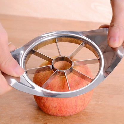 Stainless Steel Apple Slicer and Corer for Quick Healthy Fruit Preparation