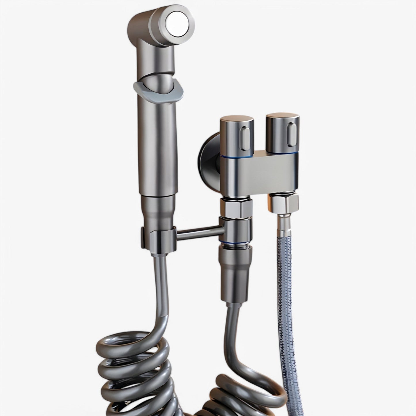 Stainless Steel Bidet Sprayer Bathroom Hygiene Toilet Washer Set
