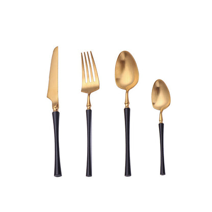 Stainless Steel Cutlery Set Elegant Dining Flatware Collection