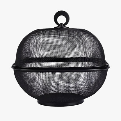 Stainless Steel Fruit Bowl Mesh Cover Large Capacity