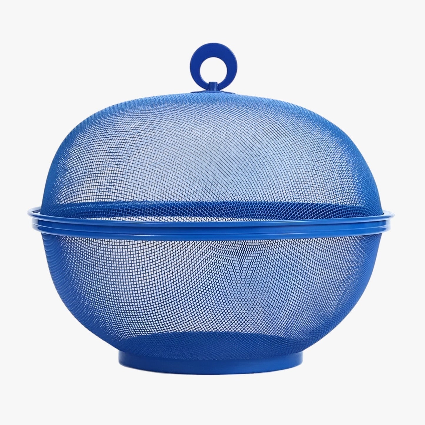 Stainless Steel Fruit Bowl Mesh Cover Large Capacity