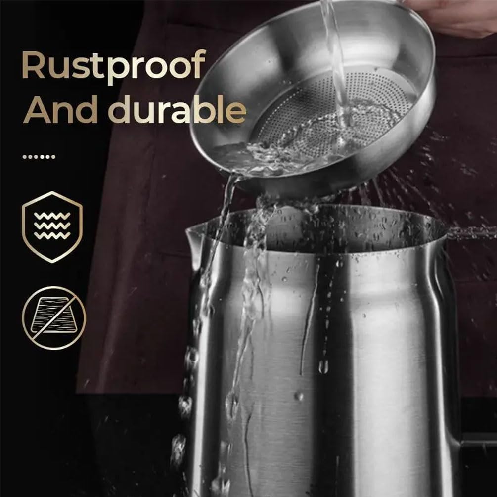 Stainless Steel Oil Filter Pot Cooking Storage Container