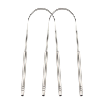 Stainless Steel Tongue Scraper Oral Hygiene Cleaner