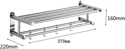 Stainless Steel Towel Rack Modern Bathroom Holder