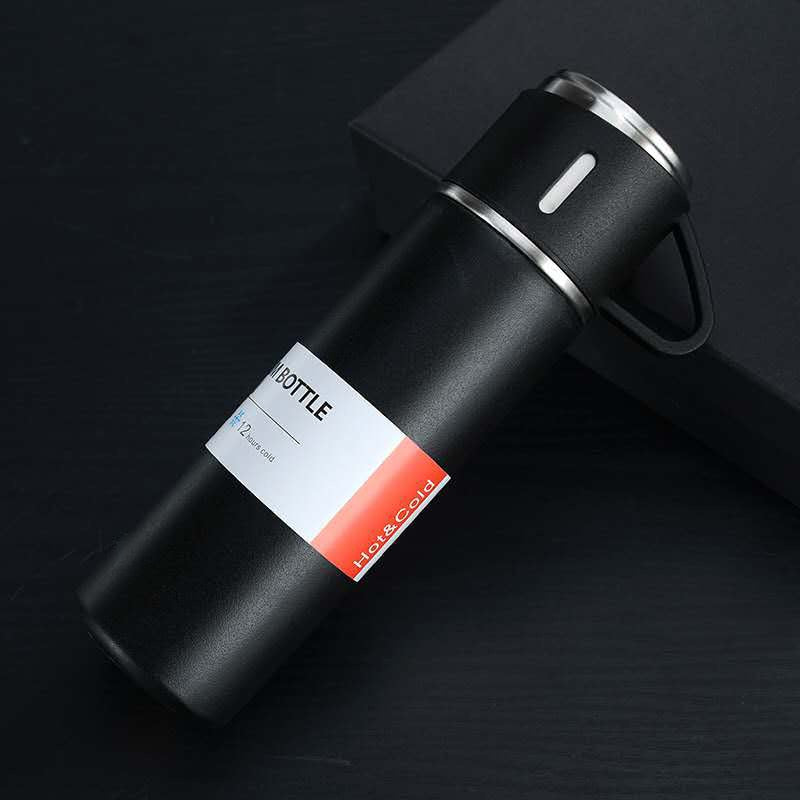 Stainless Steel Vacuum Thermos Flask Portable Insulated Travel Coffee Bottle 500ML