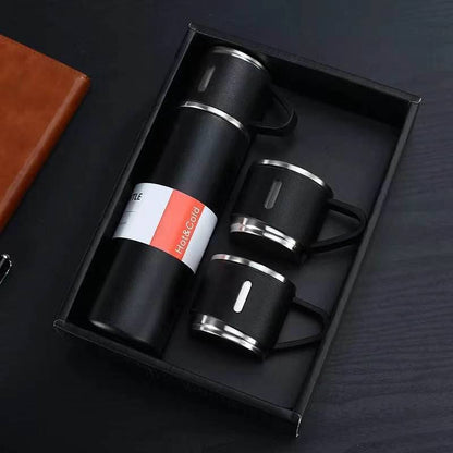 Stainless Steel Vacuum Thermos Flask Portable Insulated Travel Coffee Bottle 500ML
