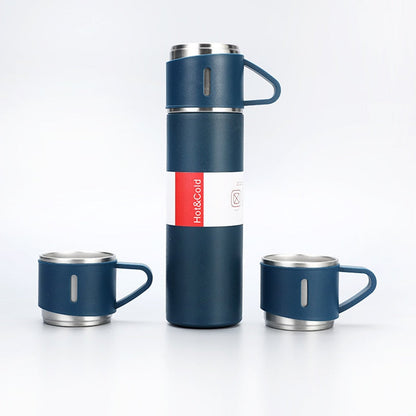 Stainless Steel Vacuum Thermos Flask Portable Insulated Travel Coffee Bottle 500ML