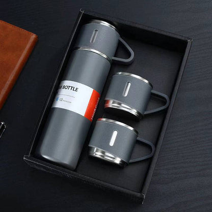 Stainless Steel Vacuum Thermos Flask Portable Insulated Travel Coffee Bottle 500ML