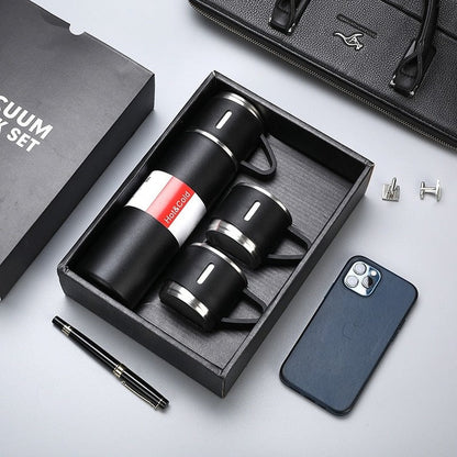 Stainless Steel Vacuum Thermos Flask Portable Insulated Travel Coffee Bottle 500ML