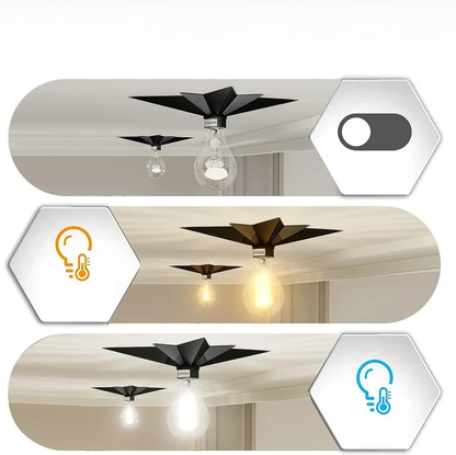 Star LED Wall Light Modern Decorative Ambient Lighting