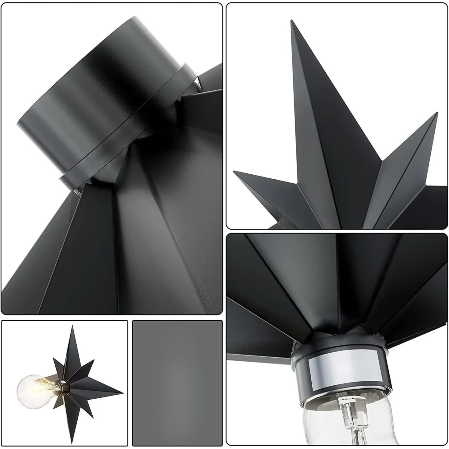 Star LED Wall Light Modern Decorative Ambient Lighting