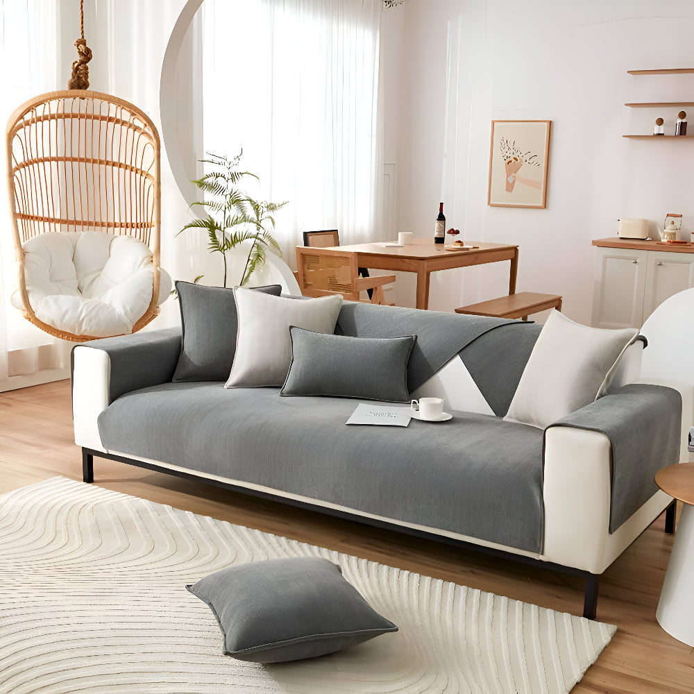 Stretch Sofa Cover Furniture Protector Washable Couch Slipcover Pet Friendly