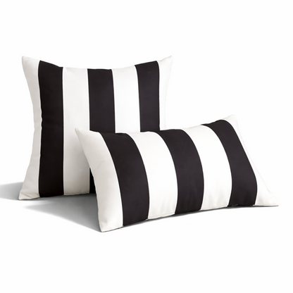 Striped Outdoor Cushion Cover Waterproof Pillowcase for Sofa 45x45 cm