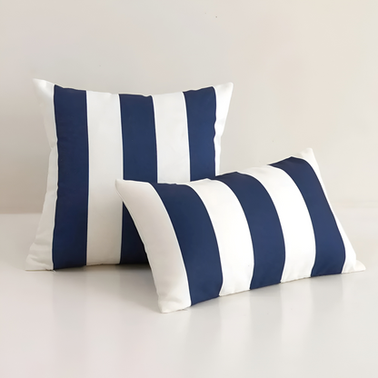 Striped Outdoor Cushion Cover Waterproof Pillowcase for Sofa 45x45 cm