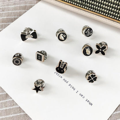 Stijlvolle decoratieve broches voor jurken, jassen, overhemden en truien