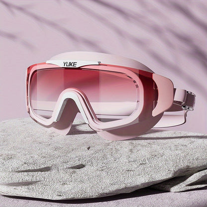 Swimming Goggles HD Anti Fog Waterproof Comfortable Adjustable Fit
