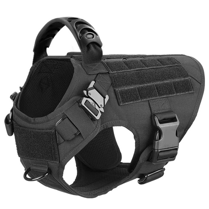 Tactical Dog Harness Adjustable Military Training Vest