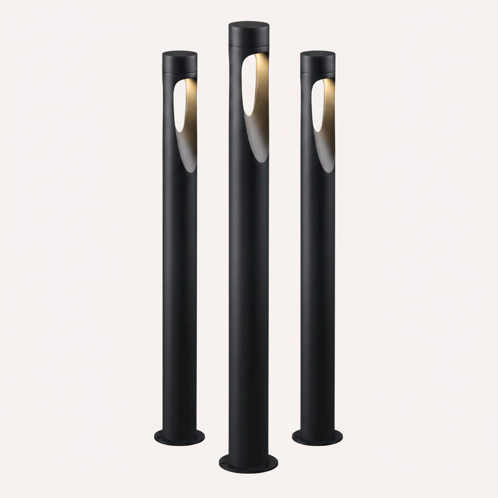 Tall Weather-Resistant LED Outdoor Floor Lamp