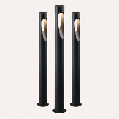 Tall Weather-Resistant LED Outdoor Floor Lamp