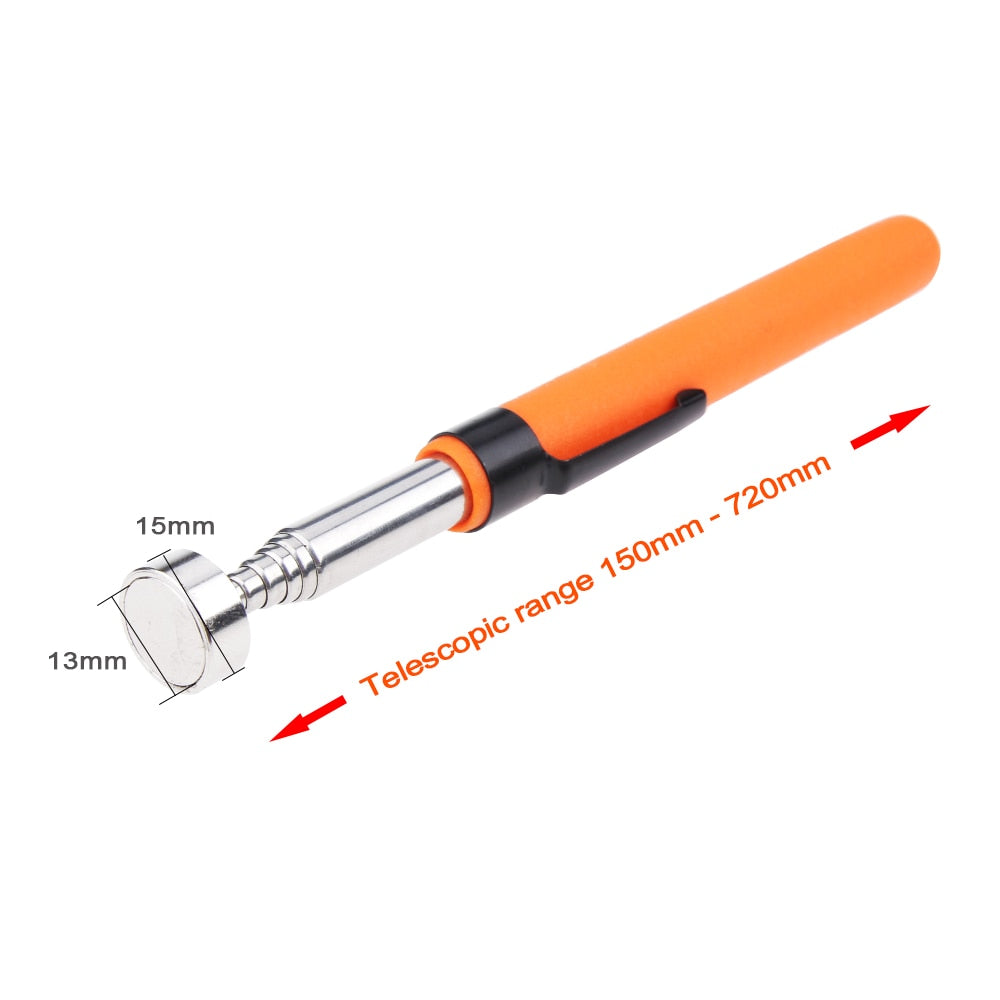 Telescopic Magnetic Pickup Tool Extendable Neodymium Magnet for Garage and Workshop