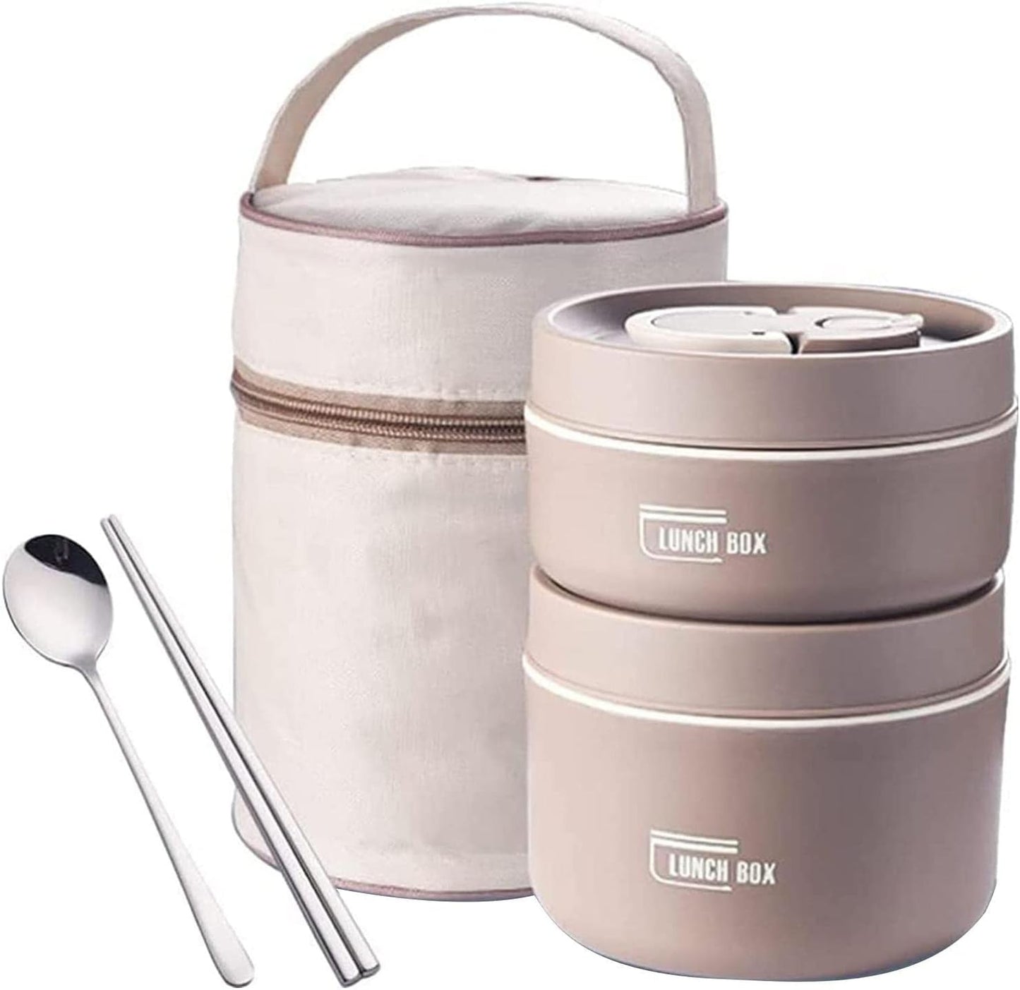 Thermal Insulated Lunch Box Portable Food Storage Container