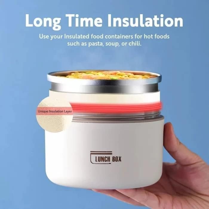 Thermal Insulated Lunch Box Portable Food Storage Container