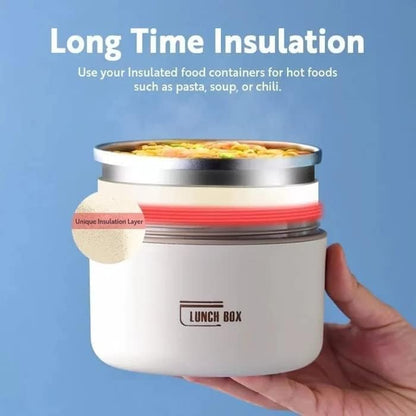 Thermal Insulated Lunch Box Portable Food Storage Container