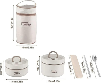 Thermal Insulated Lunch Box Portable Food Storage Container