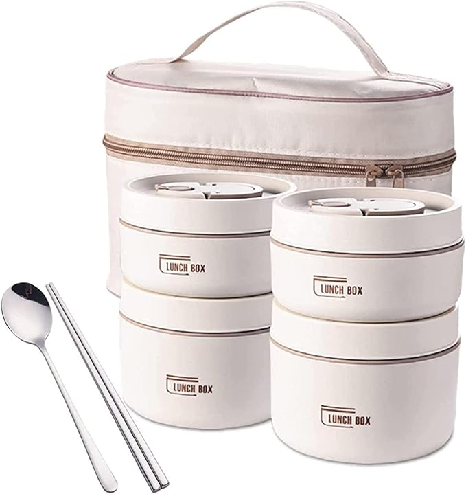 Thermal Insulated Lunch Box Portable Food Storage Container