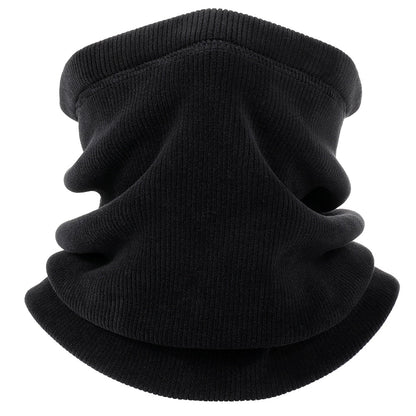 Thermal Neck Warmer Winter Fleece Snood Scarf
