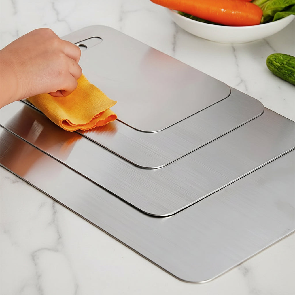 Titanium Coated Cutting Board for Everyday Food Prep