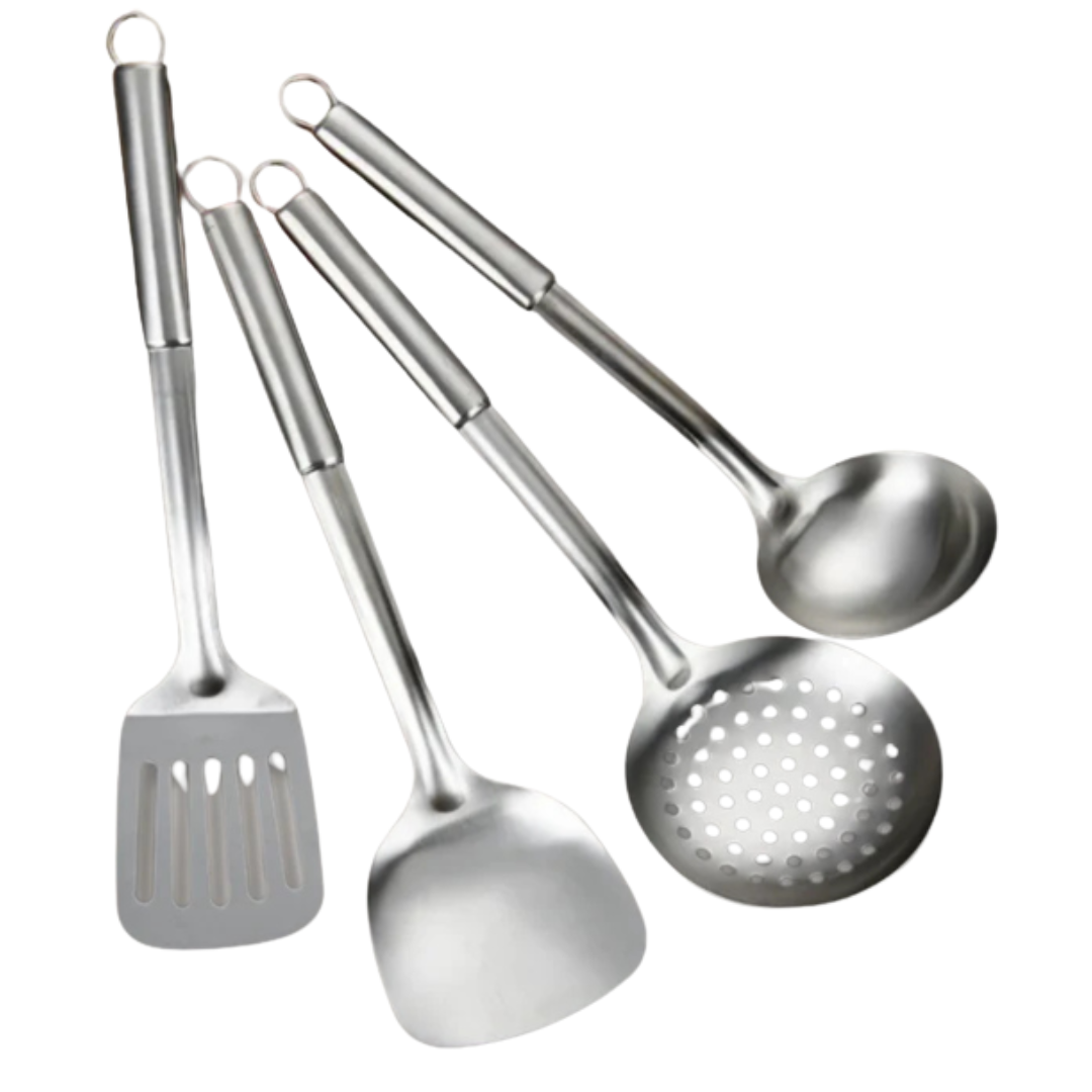 Titanium Cookware Set Kitchen Utensils Cutting Board Bundle