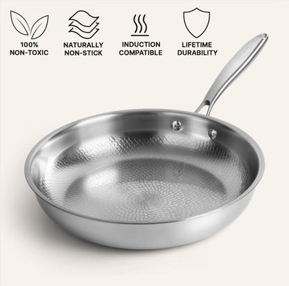 Titanium Cookware Set Kitchen Utensils Cutting Board Bundle