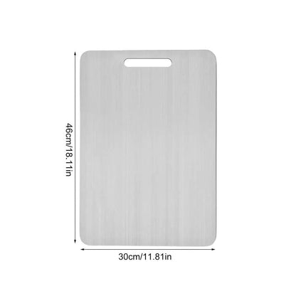 Titanium Kitchen Cutting Board BPA Free Non Porous Food Prep Board