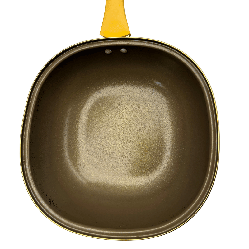 Titanium Non Stick Frying Pan With Steamer Basket Glass Lid 30cm