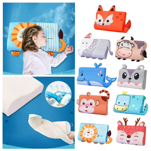 Toddler Neck Support Pillow Soft Kids Sleeping Pillow