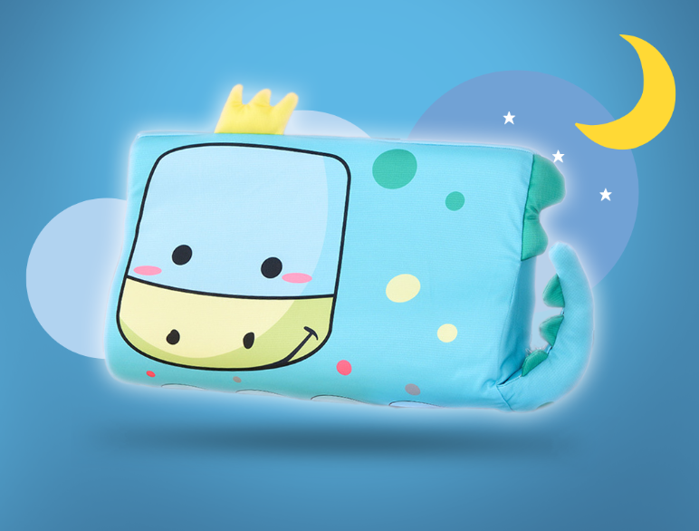 Toddler Neck Support Pillow Soft Kids Sleeping Pillow