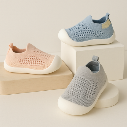 Toddler Slip On Sneakers Anti Slip Lightweight Shoes for Children