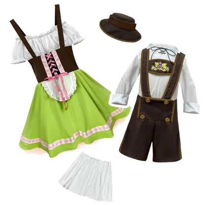Traditional Festive Costume Set Halloween Carnival Party Outfit