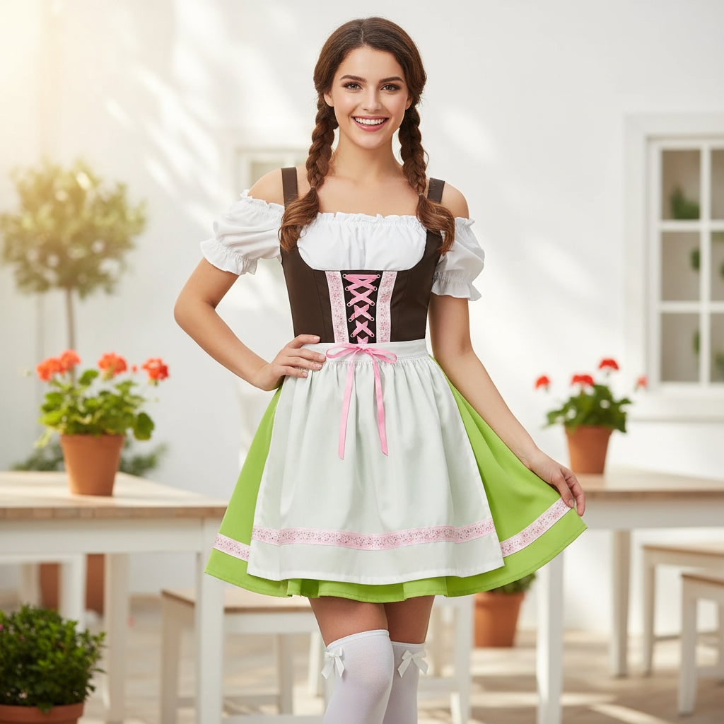 Traditional Festive Costume Set Halloween Carnival Party Outfit