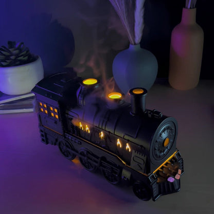 Train Style Humidifier and Essential Oil Diffuser with LED Light