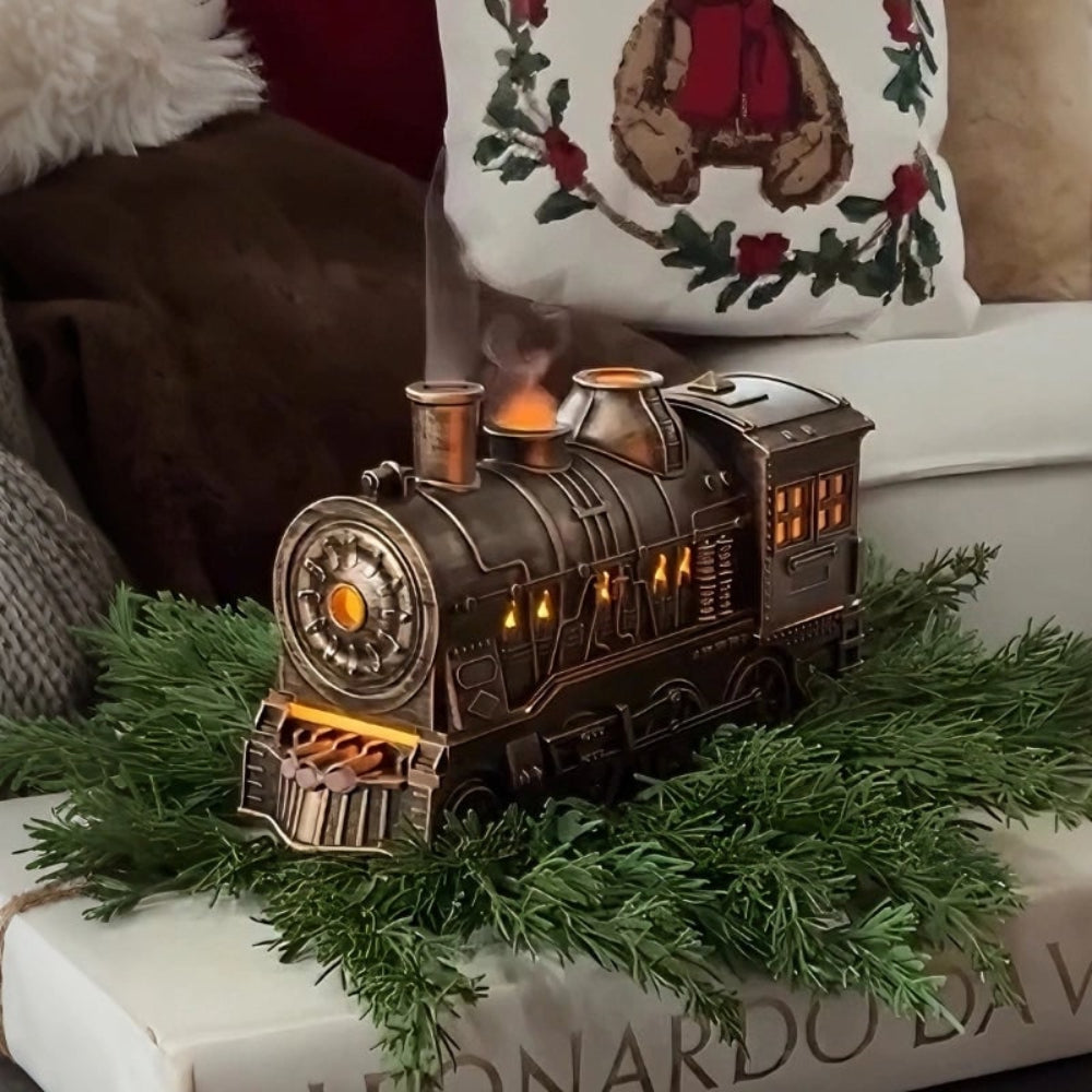 Train Style Humidifier and Essential Oil Diffuser with LED Light