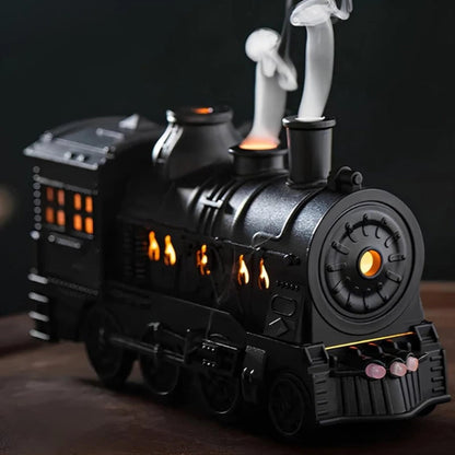 Train Style Humidifier and Essential Oil Diffuser with LED Light